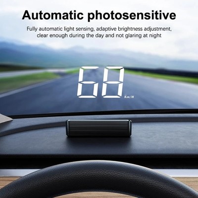 HUD Head Up Display GPS Tacho Windschutzscheibe Projektor Auto Armaturenbrett