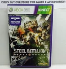 Steel Battalion: Heavy Armor (Xbox 360 2012) Complete Tested Working - Free Ship