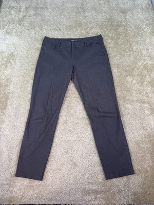 Old Navy Pixie Pants 10 Gray Skinny Women's Stretch Business Career 33x27 B815