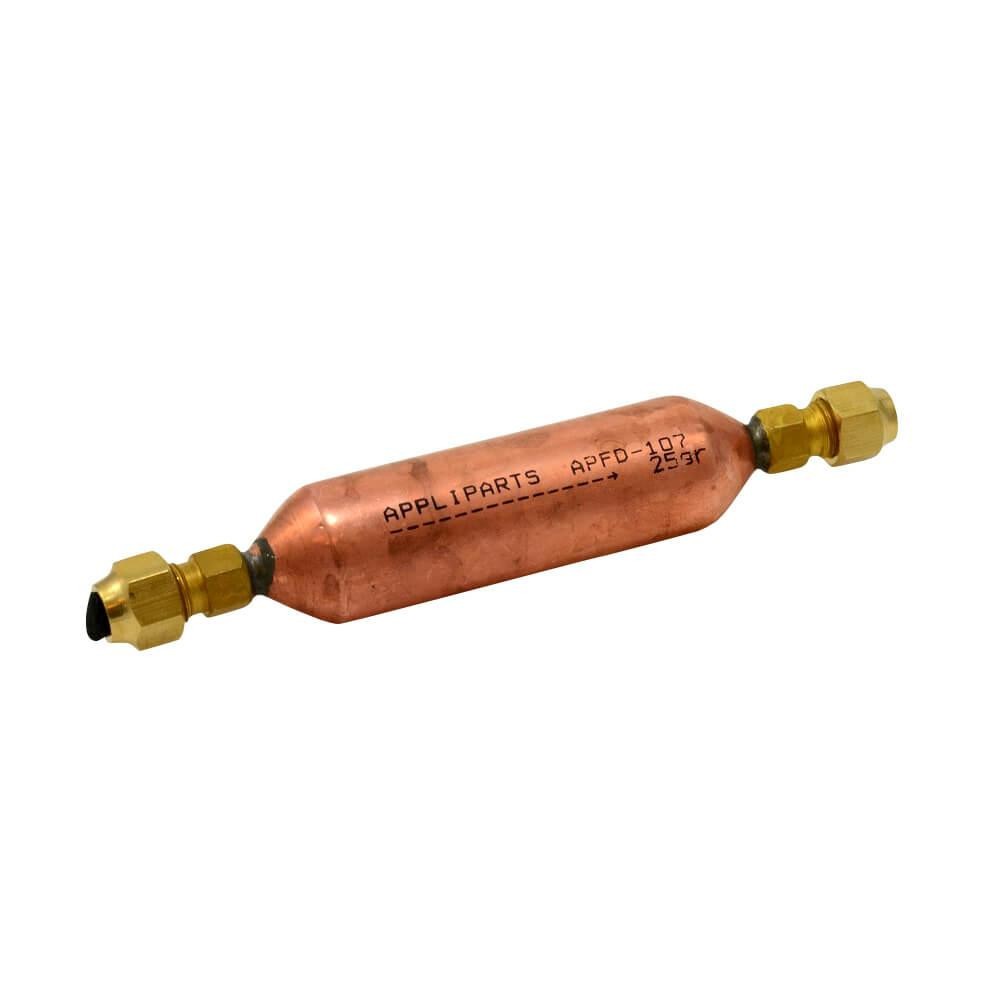 Appli Parts APFD-107 Copper Filter Drier 1/4 x 1/4 in Flare connections 25g 0.88