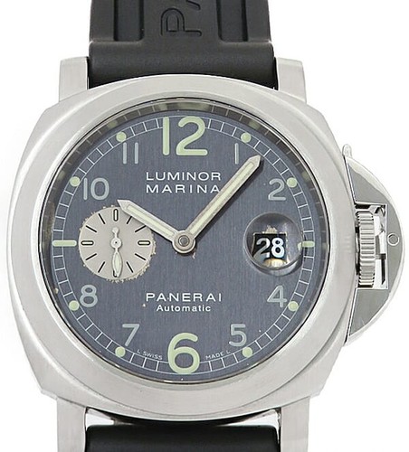 Panerai Luminor Marina 44mm PAM00086 Automatic Box Papers Gray...