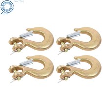 4 Pack G70 38 Clevis Slip Hook W Latch Trailer Truck Transport Tow Chain Hook 4 Pack G70 38 Clevis Slip Hook W Latch Trailer Truck Transport Tow Chain Hook