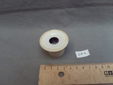 Ancien encrier en porcelaine à encastrer bureau d'école pupitre (DR3)