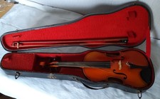 ANCIEN VIOLON D’ÉTUDE AVEC ARCHET ET ÉTUI JÉRÔME THIBOUVILLE -LAMY&CIE À RÉVISER