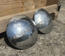 1935-1938 Dodge Vintage 9 12 Poverty Dog Dish Hubcapswheel Center Caps Pair