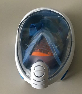 Tribord S-M Easy Breath Vollgesichts Schnorchelmaske