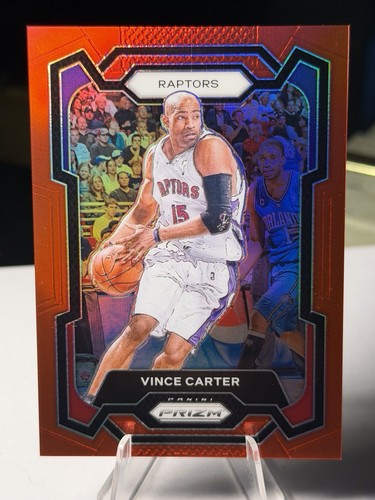 2023-24 Panini Prizm - Vince Carter #195 Red Prizm /299