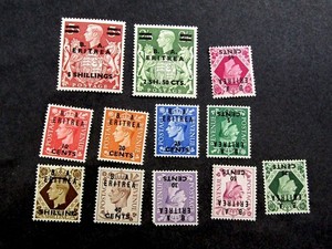 nystamps Great Britain Offices Abroad Africa Stamp # 14-25 MOGH U26y1346