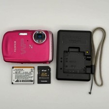 FUJIFILM FinePix Z33WP Waterproof Compact Camera Pink 10MP Tested