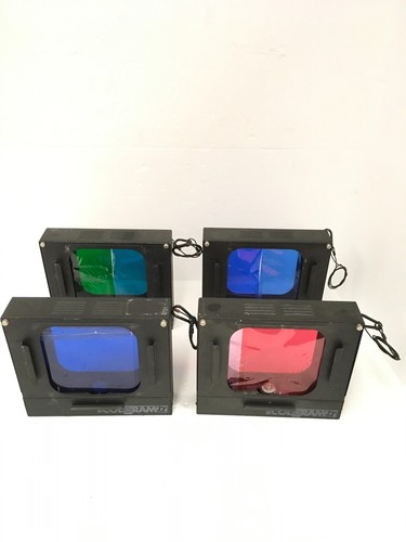 3x Wybron The Coloram II 7.5" Frame Color Changer Scroller WORKING FREE SHIPPING