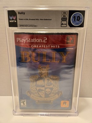 Bully [Greatest Hits] - PlayStation 2 PS2 - WATA 10 A++ Graded