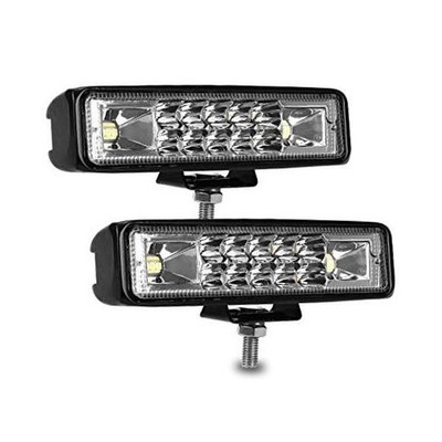 Led Pods Light Bar -  Slim 60W 10000Lm 12V/24V Driving Fog Light 6 Inch