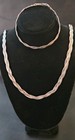 925 Italy Az: Vintage; Braided Herringbone, Sterling Italy 24" Necklace/Bracelet — photo 7