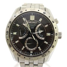 SEIKO SARN001/4S36-00A0 Mechanical GMT Men's Watch Chronograph Analog From Japan