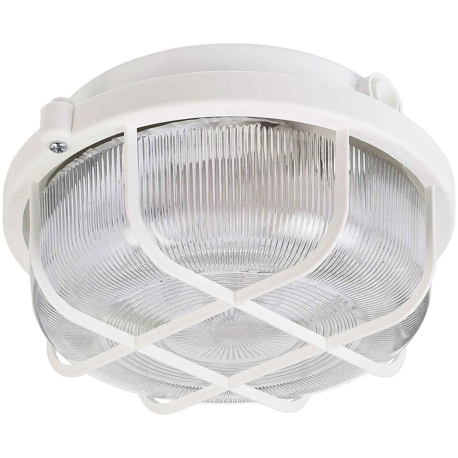 Deko Light Syrma Round Outdoor Ceiling/Wall Light E-27 White