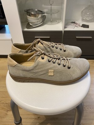 Hartjes Damenhalbschuh XS Casual, Gr.41, Schnürschuh, Leder, Beige