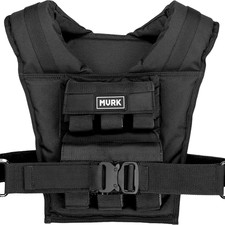 MVRK Weighted Vest for Men   Heavy Duty Rucking  Strength Training Vest with Re