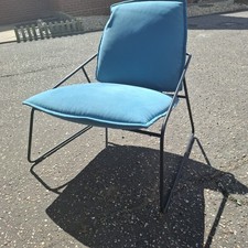 Conservatory Chair Set Pair of Chairs. Soft, suedette