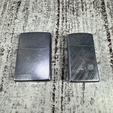 Zippo Silver-Tone Collectible Lighter Made in USA Bradford PA Classic Design