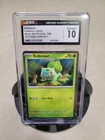 Bulbasaur CGC 10 151 Poster Collection Black Star Promo 046 With Swirl