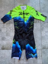 ZOOT Team Zoot Men's Triathlon Trisuit Skinsuit Size M EUC