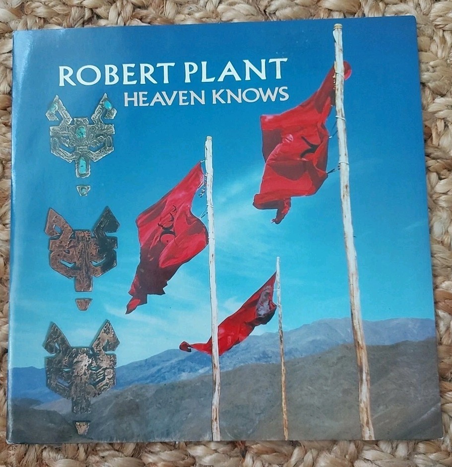 Robert Plant Heaven Knows UK 7"" Vinyl Record Single 1988 A9373 45 VG+