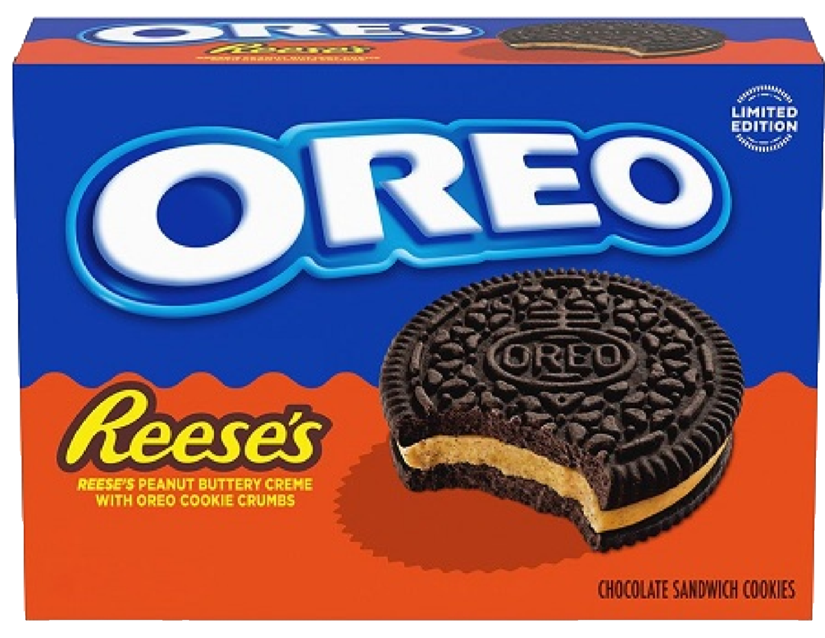 NEW! 6x REESE'S OREO Peanut Butter Creme Chocolate Sandwich