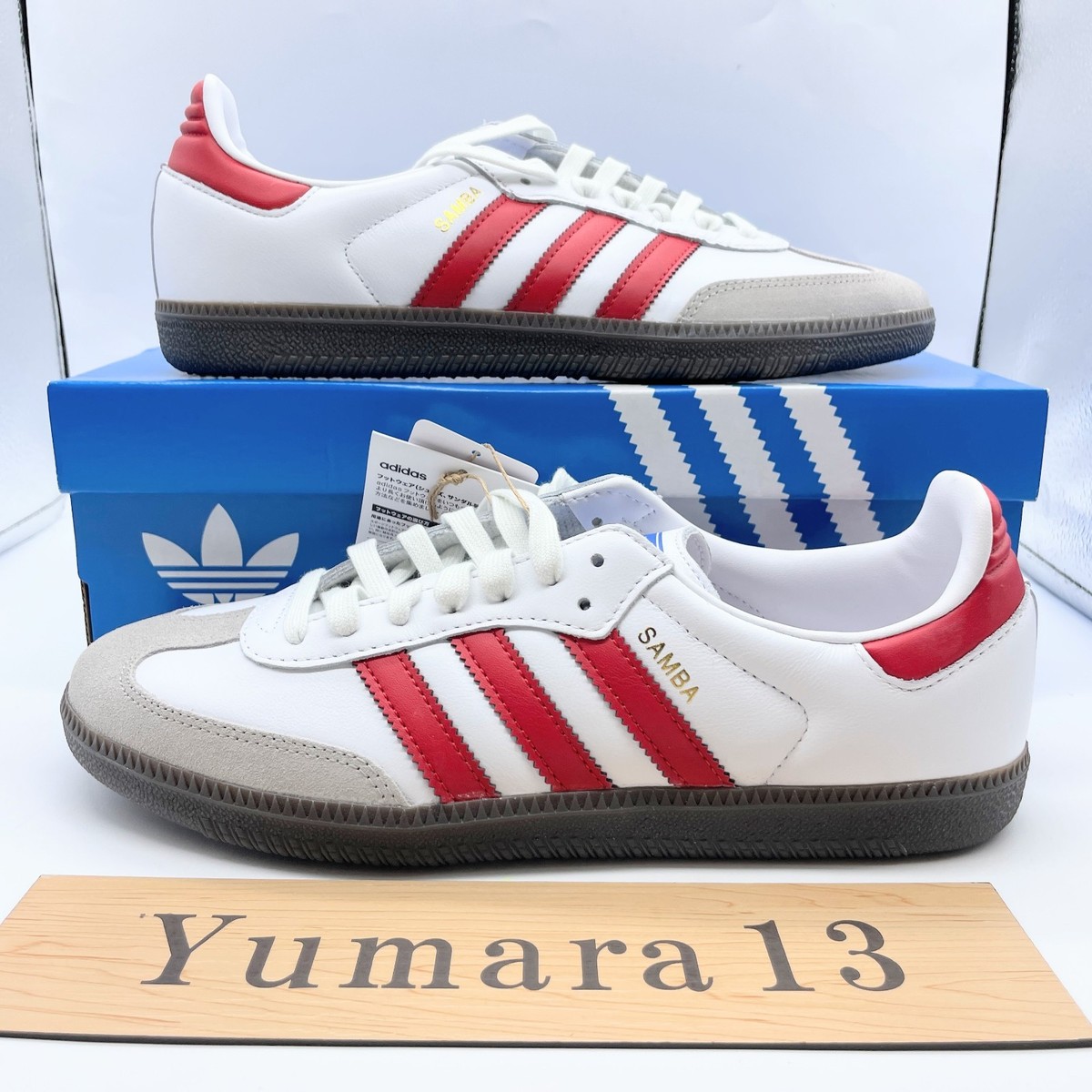 Adidas Originals Samba OG White Green Better Scarlet IG1024 IG1025