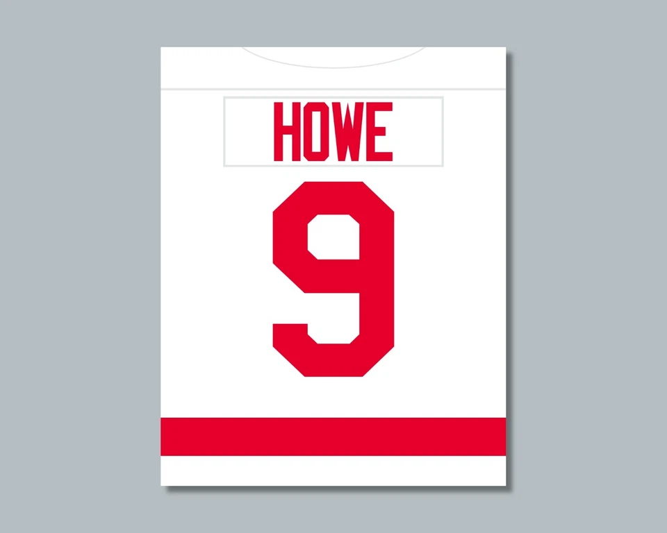 GORDIE HOWE Detroit Red Wings comparable Photo Picture 8x10 11x14 16x20 JZ - Image 4 of 4