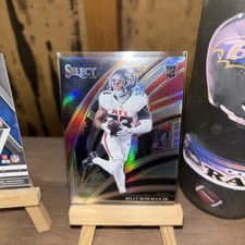 2025 Select Billy Bowman Jr Rookie Silver Prizm Club Level RC #248 Falcons