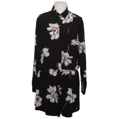 Sisters Point, Blusenkleid, Größe: XL, GT-2, Schwarz/Weiß/Mehrfarbig #wfC