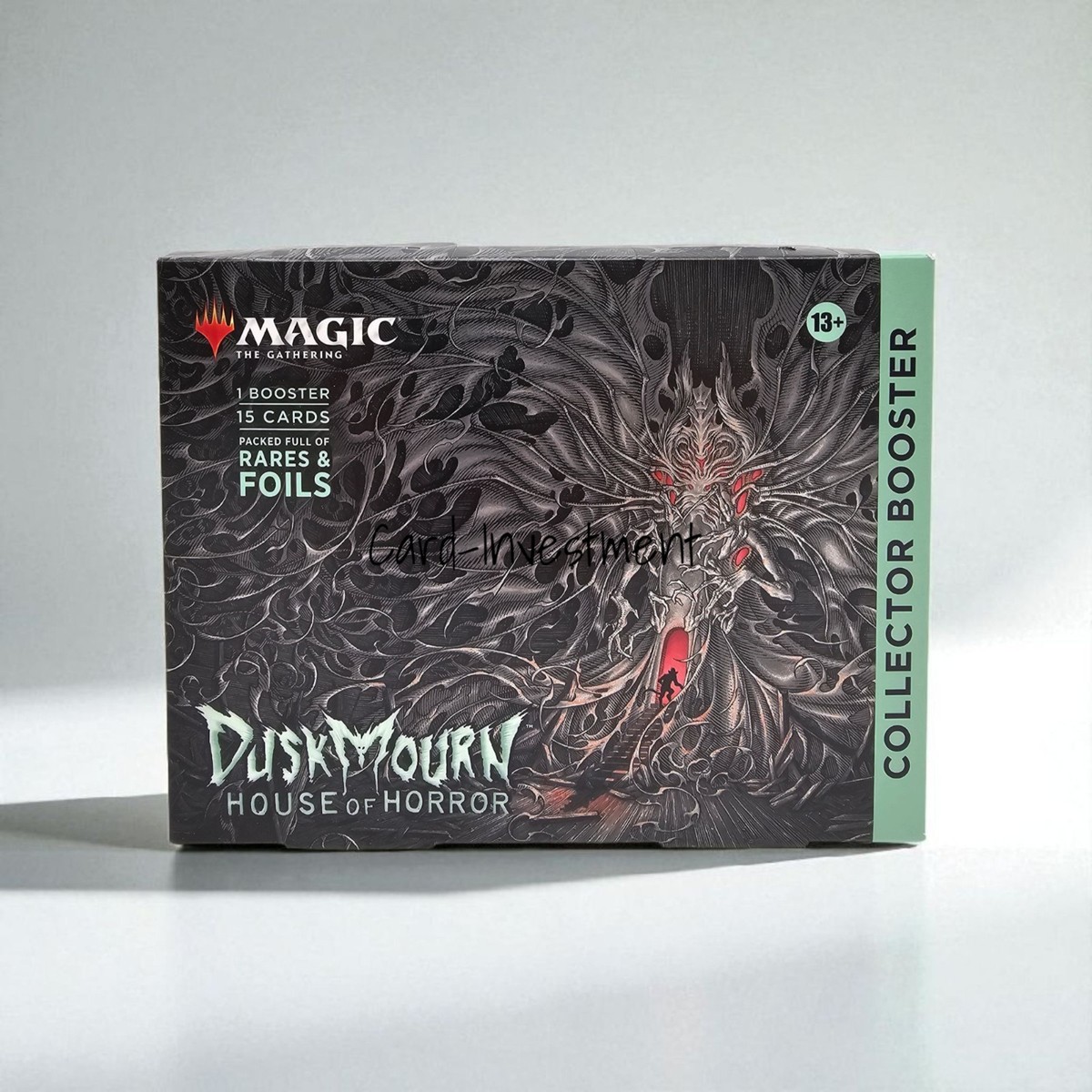 mtg booster box duskmourn Magic The Gathering Bundle Trading Card Market Evil manifests Nightmares and Glitch Ghosts and turns toys and shadows lethal Magic: The Gathering Duskmourn: House