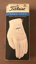 Titleist Perma-Soft Cabretta Leather Golf Gloves - Medium Right Hand Gloves NIB