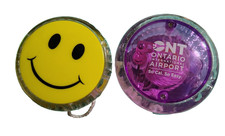 Light Up Yo Yo 2 Pack Bright LED Glowing Fun Classic Toy