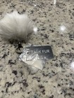 DreamWorks Trolls White Faux Fur Pom Pom Key Chain Metal Accent, One Size — photo 4