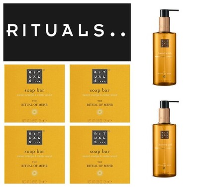 Rituals of Mehr Duschgel & Handwasch- & Seifenriegel (2 x 300ml & 100g)