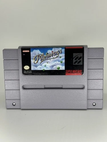 Pilotwings Super Nintendo SNES 1991 Official Flying Puzzle Action Tested Works