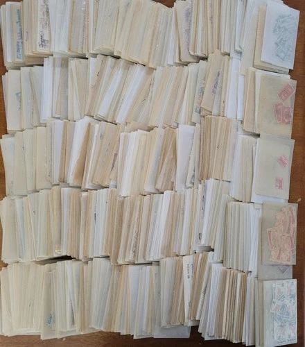 US Stamps Collection - 1000's Used In Glassines BIG Mix 1920s-1980s Inc. BOB
