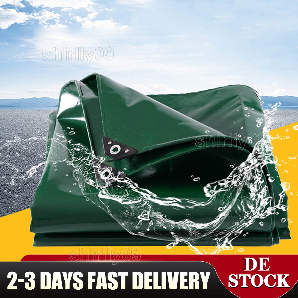 Lona de cubierta 320 g lona de tela lona lona de protección lona de barco con ojales lona de madera