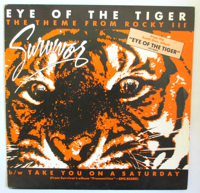 SURVIVOR - SP (7'') ''EYE OF THE TIGER (THEME FROM ''ROCKY III'')''