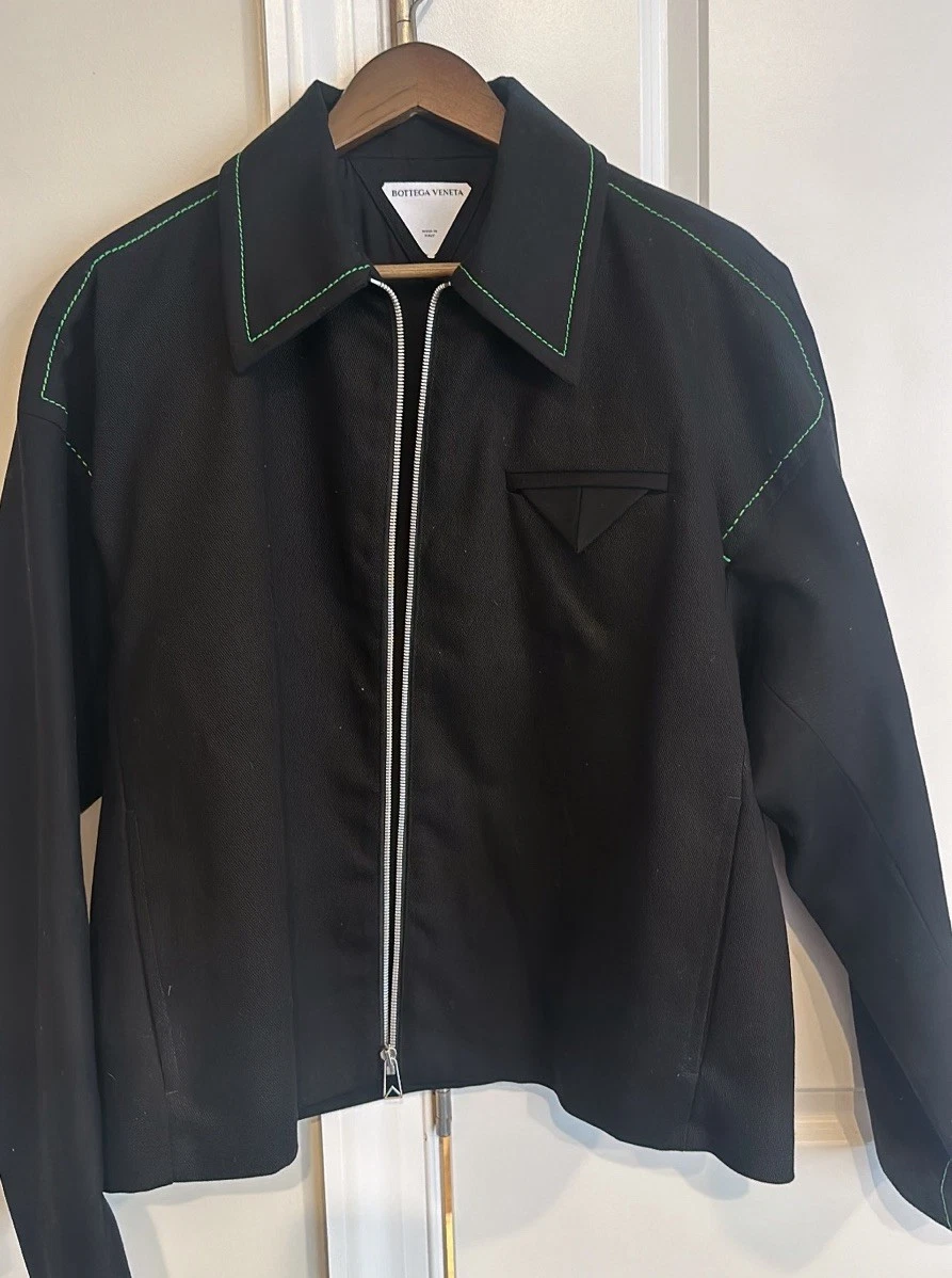 BOTTEGA VENETA Bottega Giacca Nera Uomo