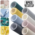 8PCS Product Photography Backdrops 28x20in Textured Solid for Photo Video Studio
