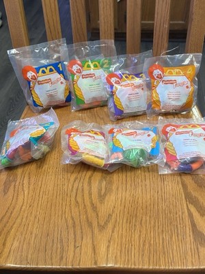 Tangle Twist A Zoid McDonald's 1997 Vintage Nickelodeon  Complete Set Of 8