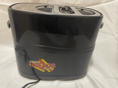 Nostalgia Electrics Hot Dog Toaster HDT Series Electric Black Plastic Metal
