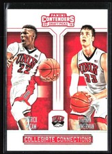 2016 Panini Contenders Draft #6 Patrick McCaw Stephen Zimmerman Collegiat