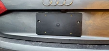 Rear License Plate Mount Tag Bracket for AUDI A4 S4 2013-2024 + Screws Brand New