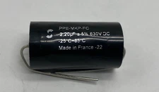 Solen Metalized Polypropylene film capacitor axial lead PPE-MKP-FC 2.2uf/630V