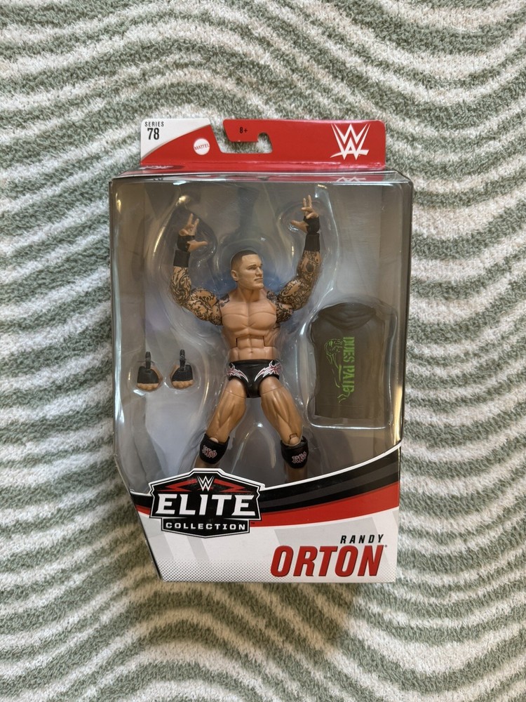 NEW WWE Mattel Elite Collection Series 78 Randy Orton Wrestling Figure RKO Viper