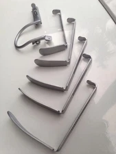 Davis Mouth Gag Dental Instruments Surgical Set of 6 Pc CE Free Shipping VIA DHL