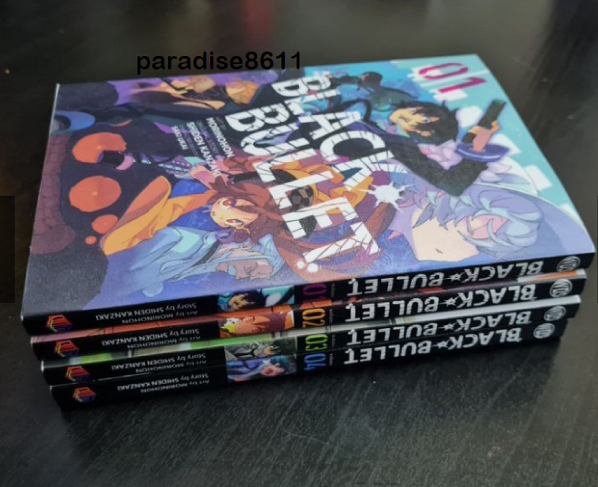 Black Bullet Manga Volume 1 And 2 (English) *Great Condition*